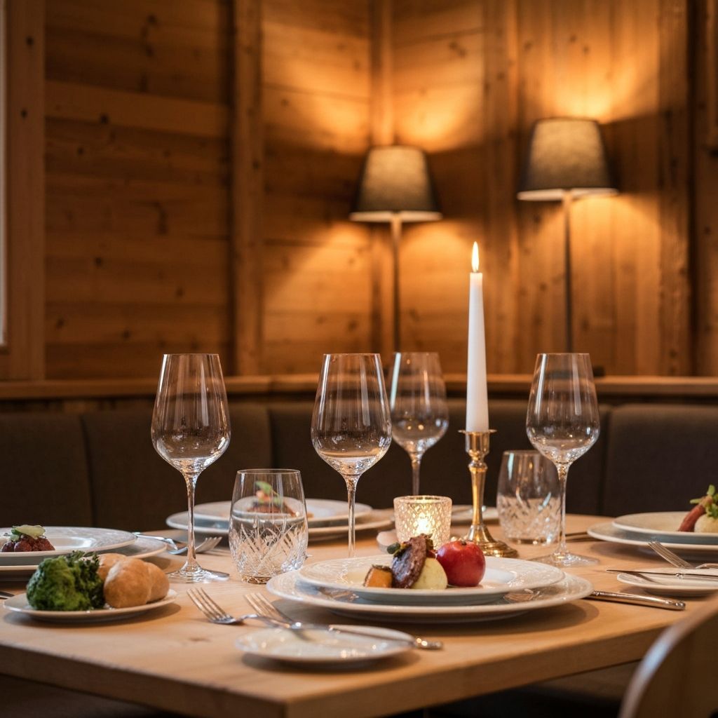 Espace restaurant gastronomique